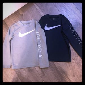 Nike Dri-fit long sleeve shirts